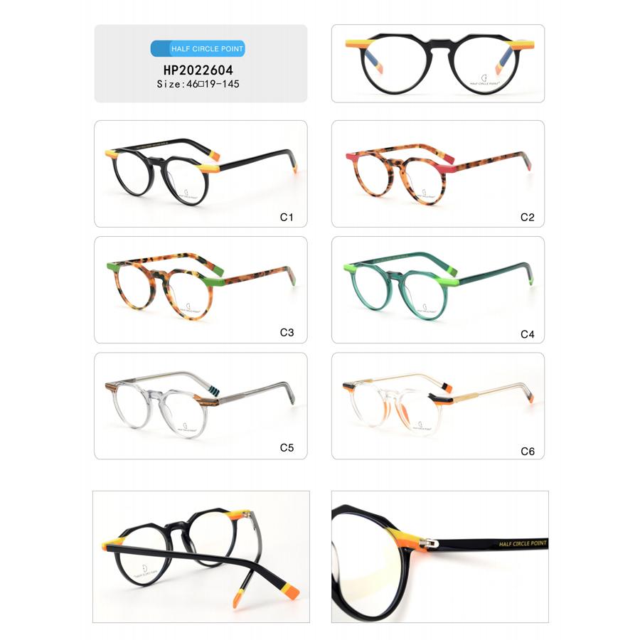 New Design Cat Eye Acetate Eyeglasses Frame Eyewear Spectacle Frame for Women Ladies In Stock