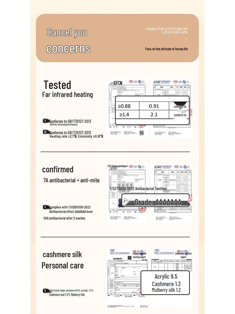 MaoRen Cashmere Silk Blend Thermal Underwear Set