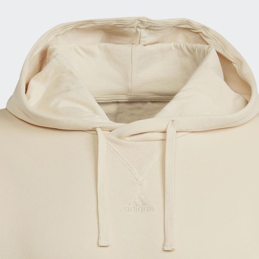 adidas Bluza z kapturem Szn French Terry Piaskowy Strata Męska Streetwear IC9768