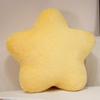 Star Shape Soft Throw Pillow With Short Plush Cover For Couch And Bedroom Use