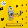 Wall-Mounted Perforated Board Hooks & Tool Display Rack