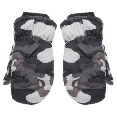 Waterproof Snow Snowboard Winter Furry Warm Mitts Thicken Children Gloves Skiing Mittens