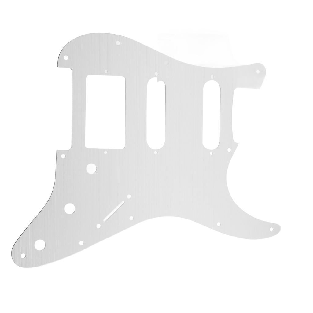 Guitar Pickguard SSH Metal Aluminum Alloy Guard Board Front Plate Panel Cover Modern Style Part