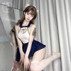 Sex Sexy Underwear Love Hollow Sailor Suit Backless School Girl Uniform Role-playing Sex Clothes