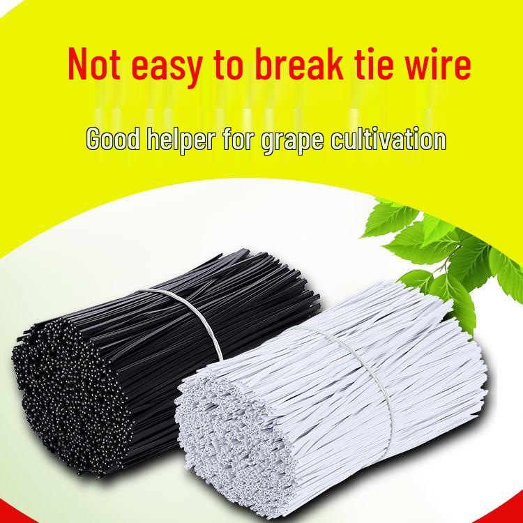 Plastic-Coated Electrogalvanized Iron Wire Cable Tie for Grape Vine Trellises