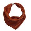 Magnetic buckle silk scarf high sense summer thin temperament colorful bright diamond neck protection decorative necklace scarf small scarf