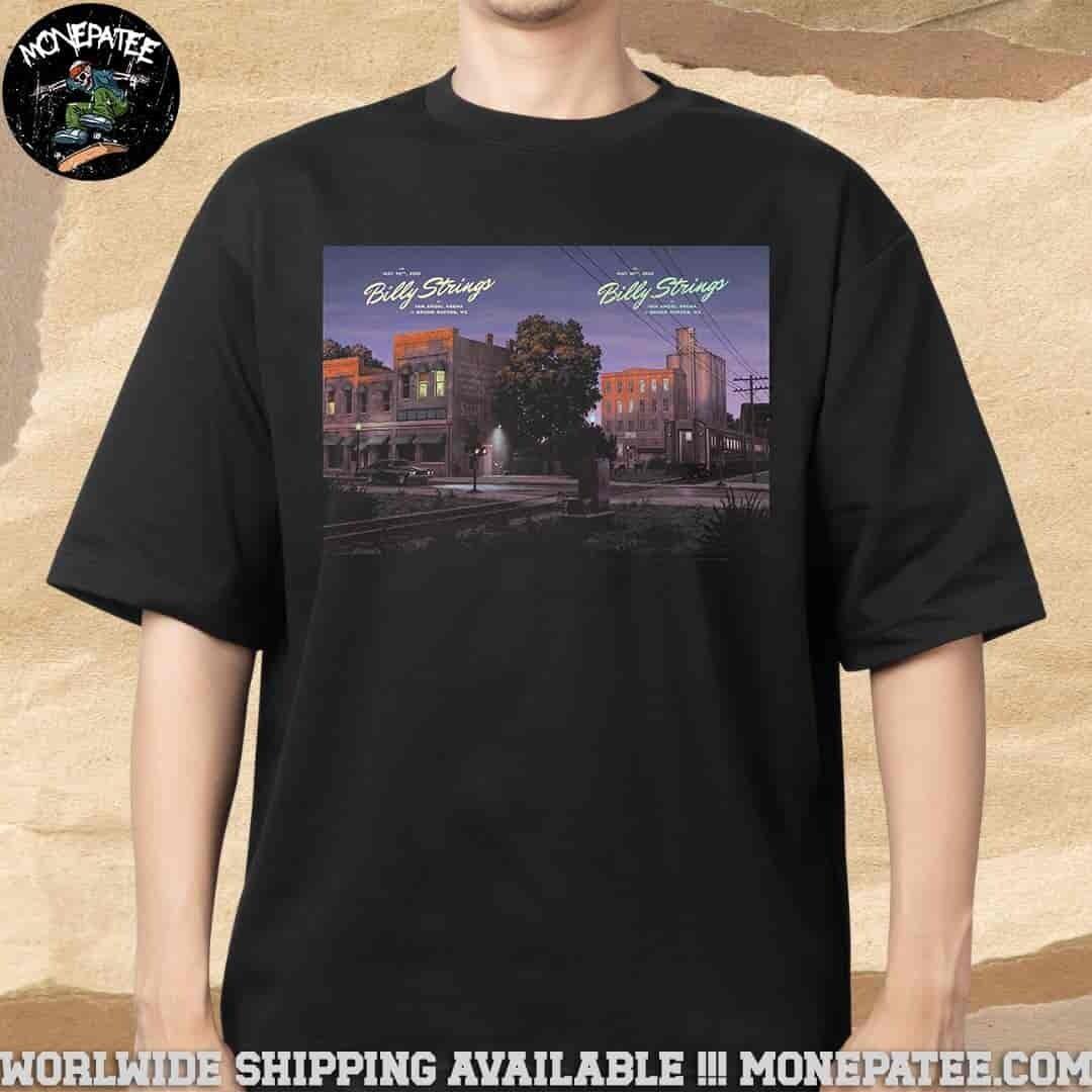 Billy Strings Tee In Grand Rapids MI At VanAndel Arena On May 30-31th 2026 S