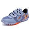 New mesh children's football shoes Velcro training shoes Broken nails Primary school students race running and kicking a pair 2025