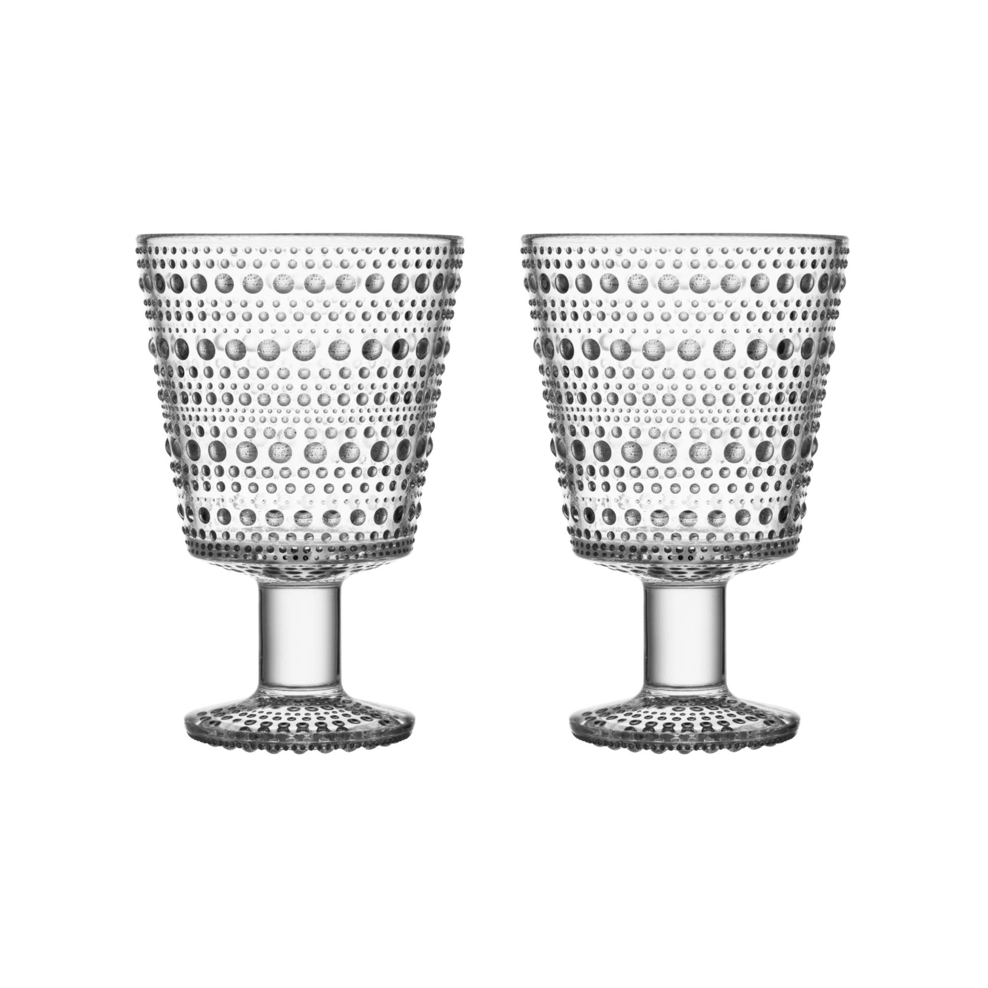 [Оригинальный импортный товар] Универсальный бокал iittala Kastehelmi 260 мл, набор из 2 шт. (2 куска) Стильная скандинавская подарочная посуда Свадебный подарок 1051133