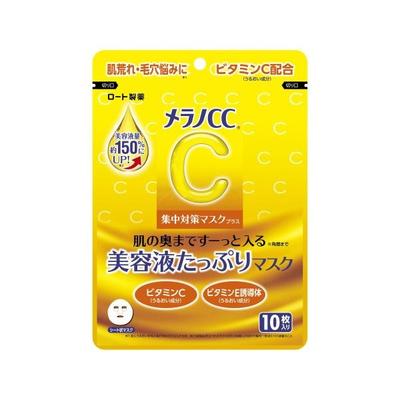 Rohto Melano CC Concentrated Countermeasure Mask Plus 10 Sheets