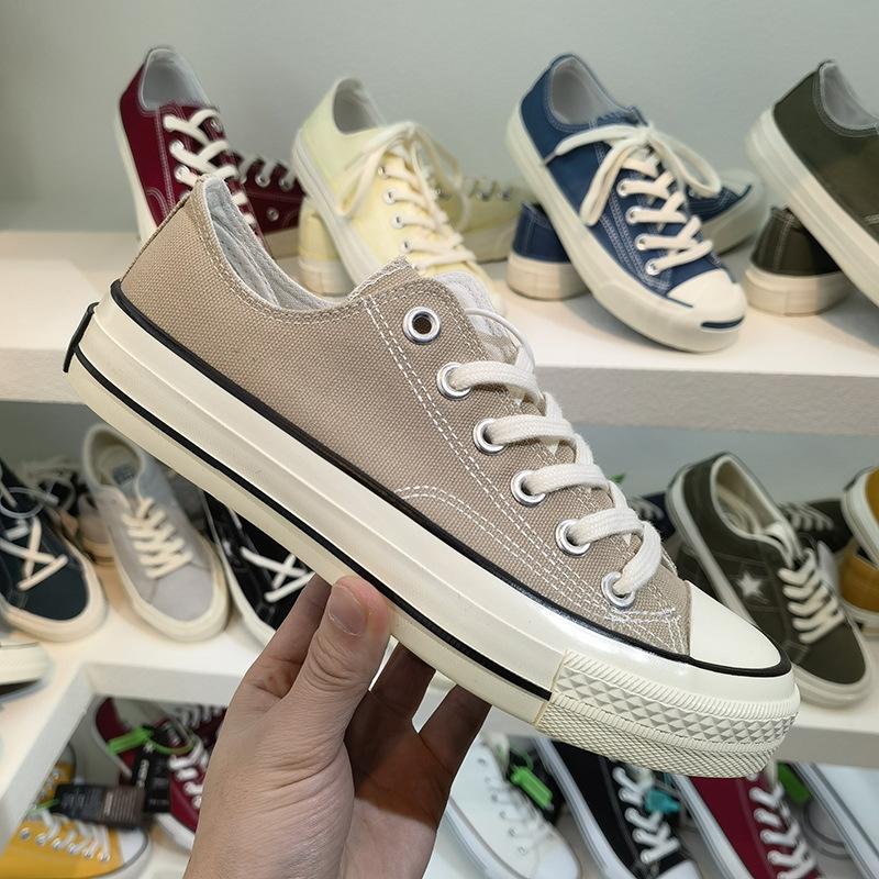 Summer Classic Low-top Retro Canvas Shoes Female Korean Version Harajuku Street Shooting Tide Student