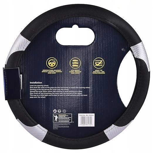 Michelin Pokrowiec Na Kierownicę Czarny/Szary M 36,8-39,4Cm Do Auta
