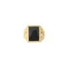 Africa Map Ring Black Oil Drop Charm Fashion Gold Color Jewelry Men Women Gifts Nigeria Ghana Congo Wedding Gifts Birthday Party