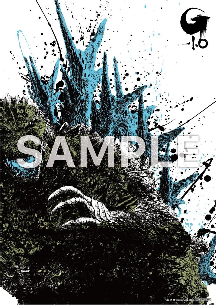 Deluxe Edition set Japan original steel book acrylic stand visual sheet manufacturer famous line sticker "Godzilla-1.0" 3-disc (Amazon exclusive + +