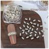 50pcs Long Bar Shape Nail Rhinestones 2x4mm Nail Art Decorations Stylish Nail Gems  Women