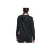 Under Armour Rival All Over Tie Dye Logo Hoodie Women Hoodies Black 1373035-001