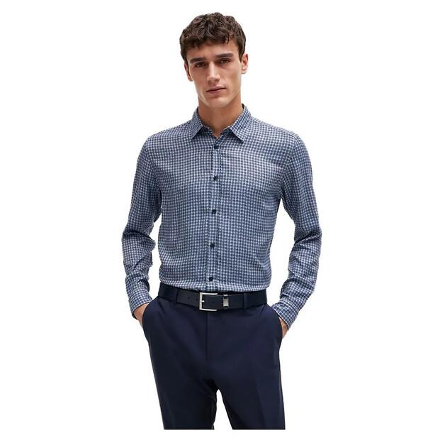 

BOSS H-Liam-Kent-C1-243 рубашка с длинным рукавом L