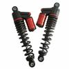 Amortisseur Arrière de Moto Hydraulique Réglable Suspension à Ressort Amortisseur Ajustement Universel pour une Conduite Douce et Confortable