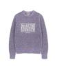 Malittepeulangsowajeobeo Boucle Classic Logo Knit Pullover Light Purple