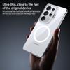 Lens Kickstand Frameless Clear Phone Case for Samsung Galaxy S26 S25 Ultra S26 Plus S24 FE for Magsafe Magnetic Protect Cover