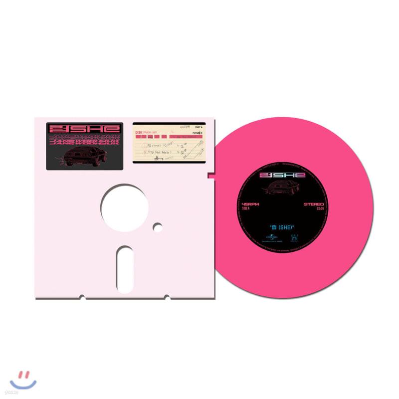 

Jang Woo Hyuk - Love (SHE) [7 inch pink color Vinyl]