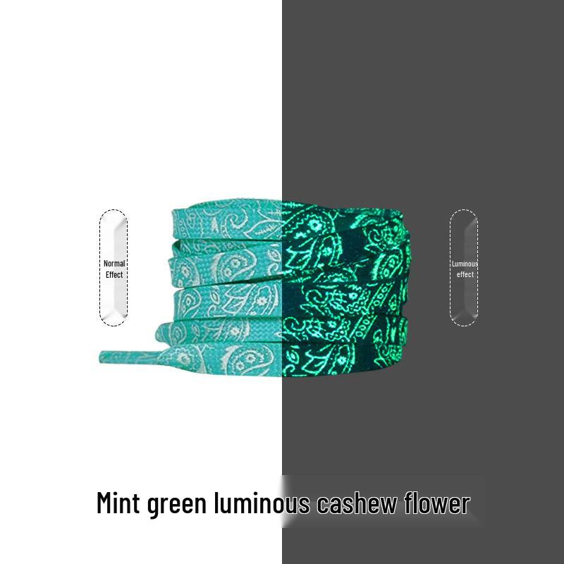 Glowing Red Fish Ink Gradient Shoelaces for Men's & Women's Sports and Casual Shoes