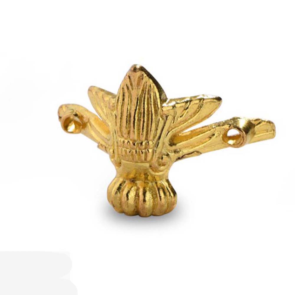 

4 шт. Латунь Деревянный футляр Декоративная шкатулка для драгоценностей Защита Угол Угловой кронштейн Ножки для мебели Ножки