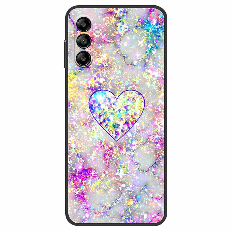 For Samsung Galaxy A14 4G 5G Case Animals TPU Soft Silicone Back Cover Phone Cases for Samsung A15 4G 5G SM-A145F Dog Cat Coque