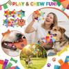 Plüsch Quietsche Hundespielzeug Bissfest Zähne Mahlen Interaktives Trainingsspielzeug