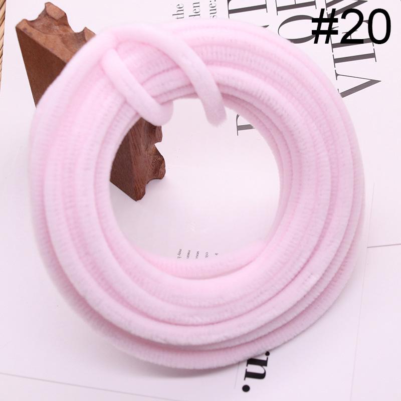 DIY Velvet Stick Flexible Handmade Twist for Hairpins Flowers Toys Wire Supplies