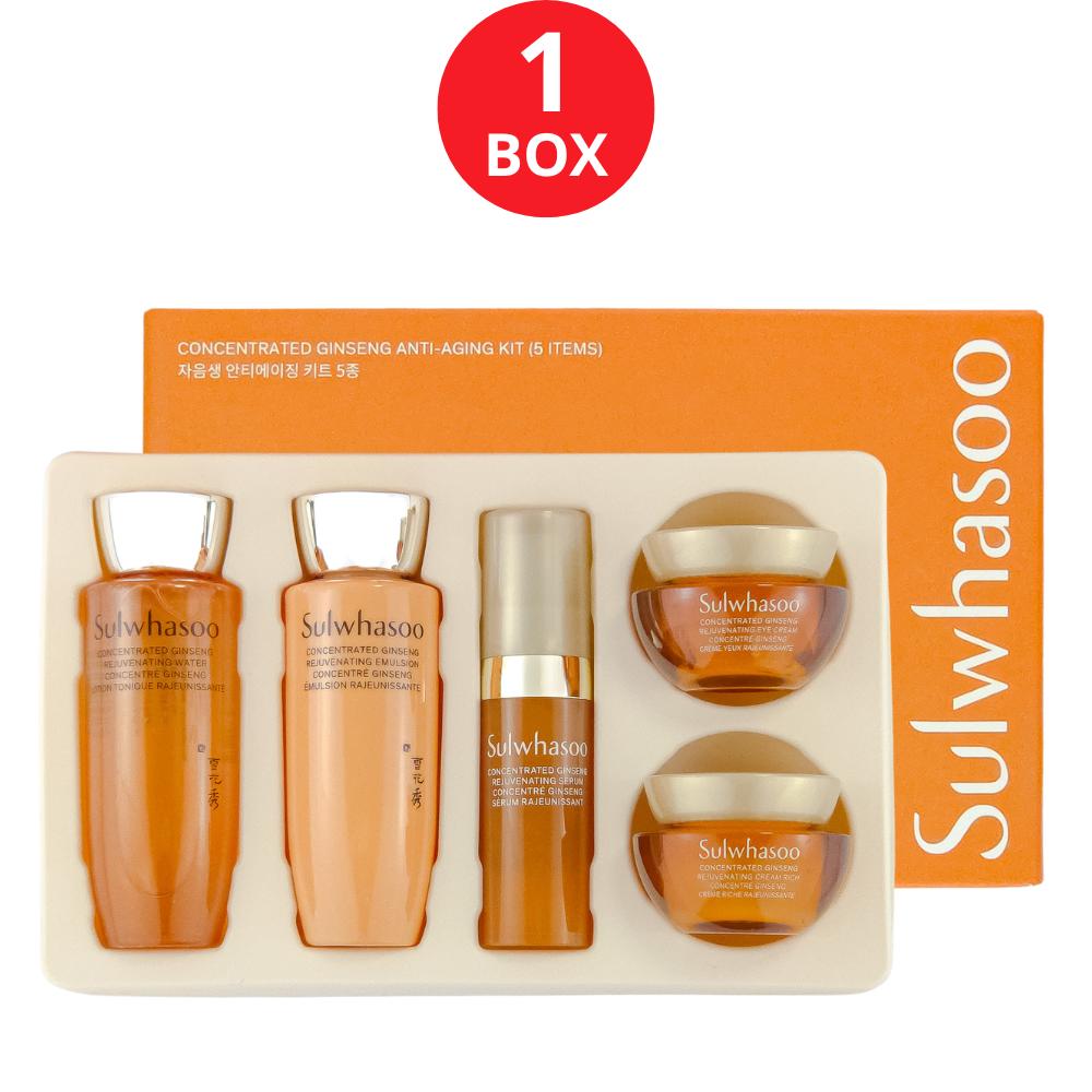 Sulwhasoo Concentrated Ginseng Anti-Aging Kit (5 Items)