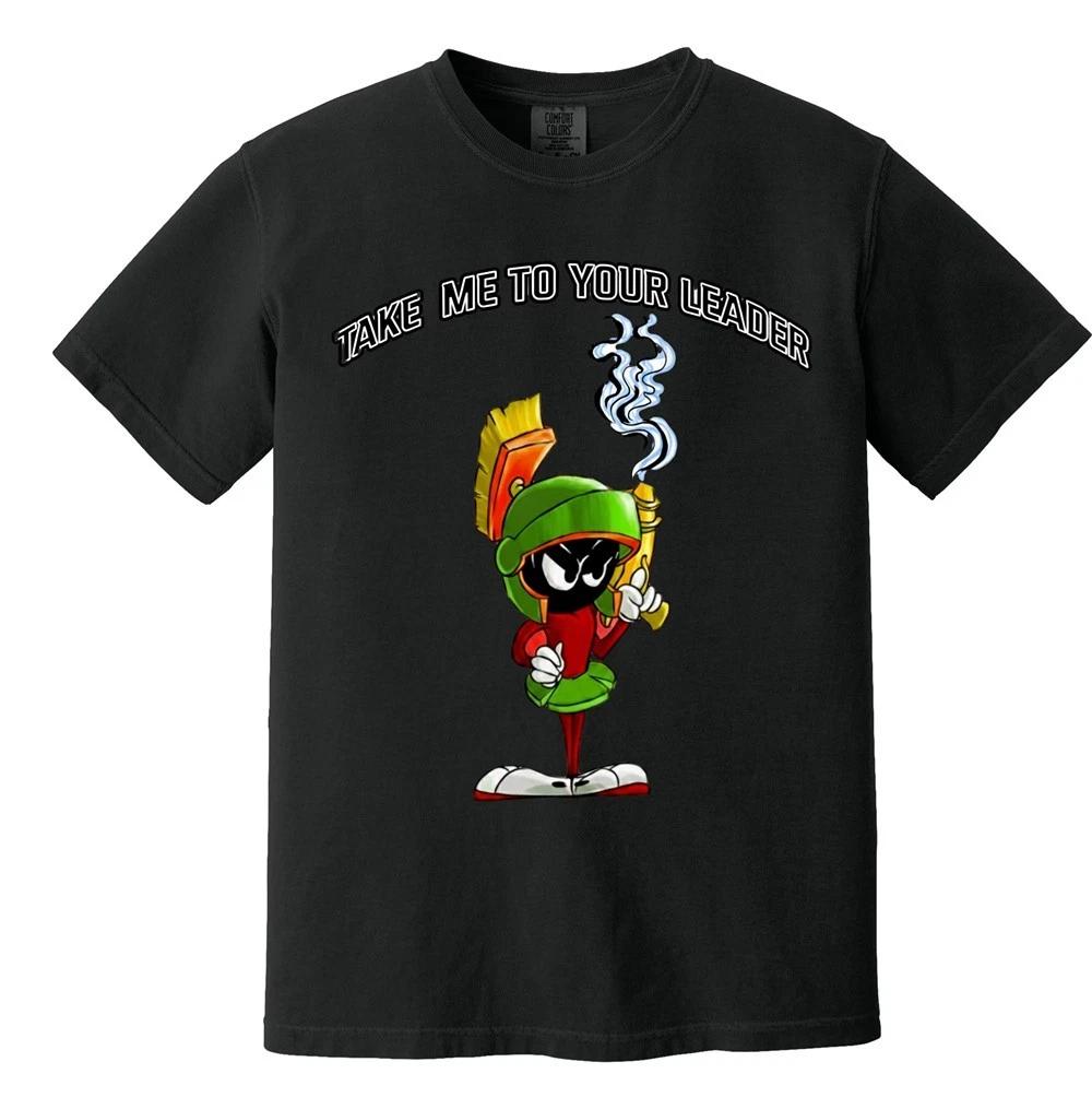 

Marvin the Martian T-Shirt | Classic Looney Tunes Sci-Fi Graphic Tee | Retro 120