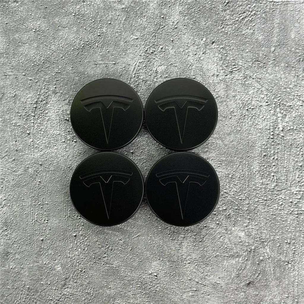 TBQW4 4PCS 56MM GR Sport Wheel Center Hub Caps - Tesla Model 3/Y/X/S Emblem Rims Cover, Durable ABS Car Accessories"