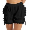 Women Layered Underwear Ruffles Bloomer Pumpkin Knickers Shorts Gothic Cosplay Costume