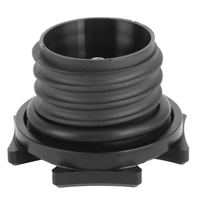 Billet Aluminum Fuel Oil Tank Cover Cap Replacement Black Color Motorcycle Accessory