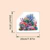Glow-In-The-Dark Coral Reef Toilet Sticker Luminous Wall Sticker Home Decoration Self-Adhesive Removable Waterproof Car Sticker