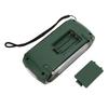 Solar Hand Crank Radio Multifunction Rechargeable Emergency Radio with Flashlight Function for Outdoor Camping Hiking