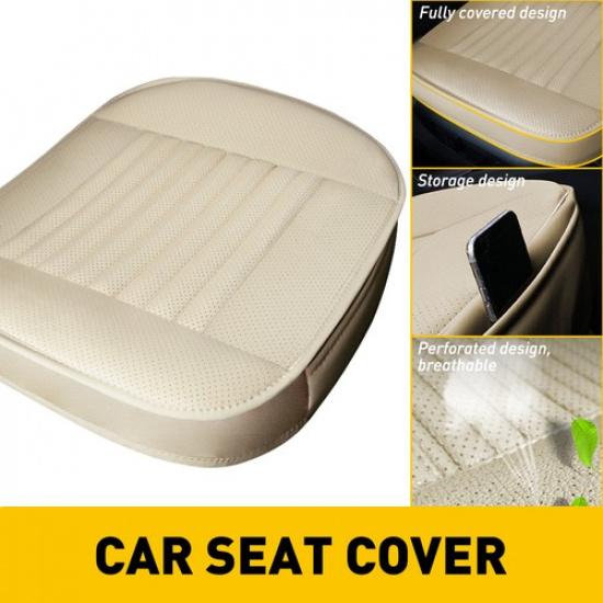 Universal Car PU Covers Seat Leather Auto Cushion Interior Truck Van Accessories