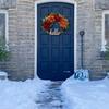 Fall Wreath for Front Door Hydrangea Wreath Autumn Wreath Hello Werath for Outdoor Window Christmas Wreaths for Wall