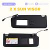 ABLZ-Front Sun Visor Panel With Makeup Mirror For VW Golf 7 MK7 Gti Superb3 Car Sunshield Accessories 5G08575515G0857552