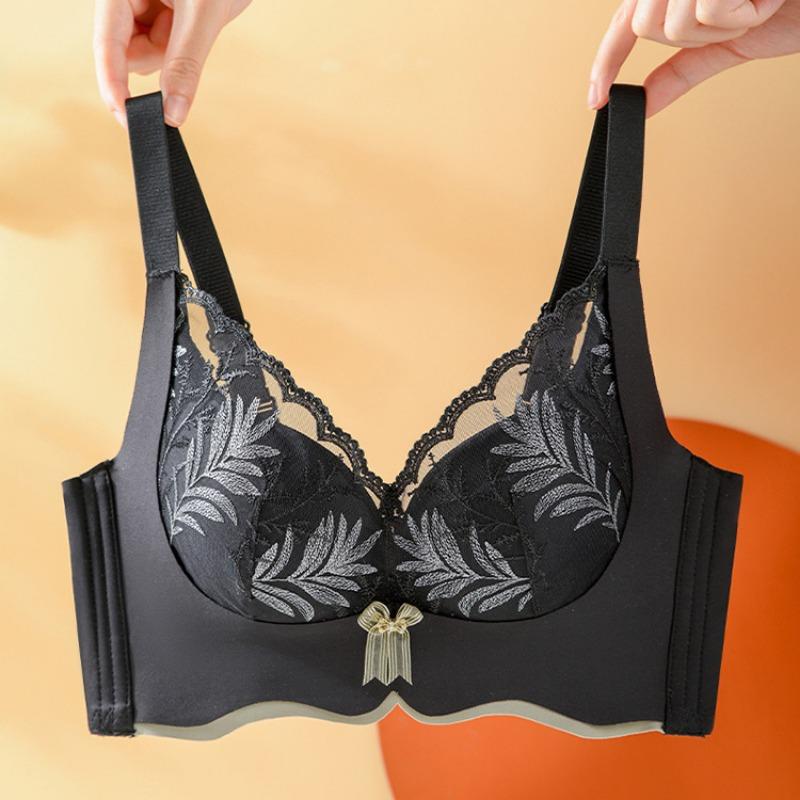 Adjustable Bra Sensational Inner Cup Lace Underwear Gathering Anti-Sagging Bra