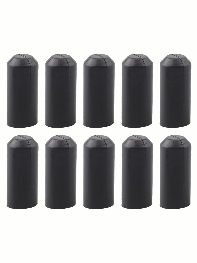 Heat Shrink Tubes Warm Shrink End Cap 10pcs 15KV/mm Polyolefin Waterproof For Typical Telecom For Power Cables