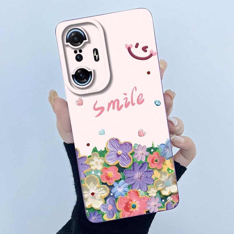 Phone Case For Redmi K50 Gaming K40 Gaming Xiaomi POCO F3 GT F4 GT 5G Protection Casing Girls Silicone Soft Protective Cover