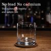 Rocks Whiskey Glasses Set With Simple Lines Dishwasher Safe Cocktail Drinking Glasses Ideal Rocks Glassware for Special Moments