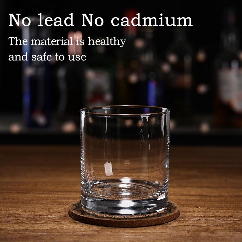 Rocks Whiskey Glasses Set With Simple Lines Dishwasher Safe Cocktail Drinking Glasses Ideal Rocks Glassware for Special Moments
