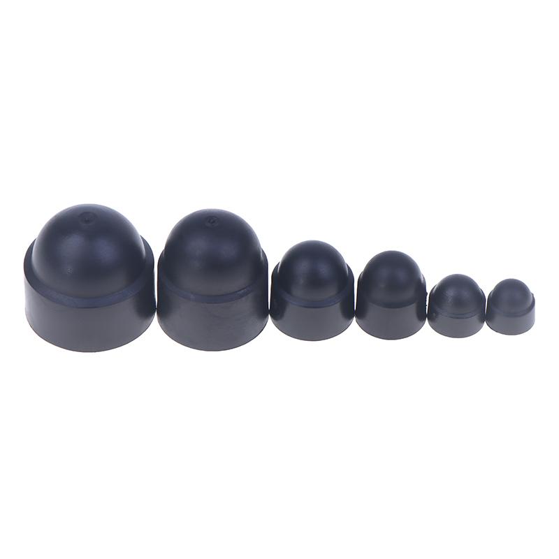 10Pcs M4 M5 M6 M8 M10 M12 Bolt Nut Dome Protection Caps Covers Exposed Hexagon Plastic Screw Protection Covers