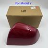 For Tesla Model 3 2017-2026 Highland Model Y 2020-2024 Rearview Mirror Cover Door Side Rear View Mirror Shell Replacement Caps