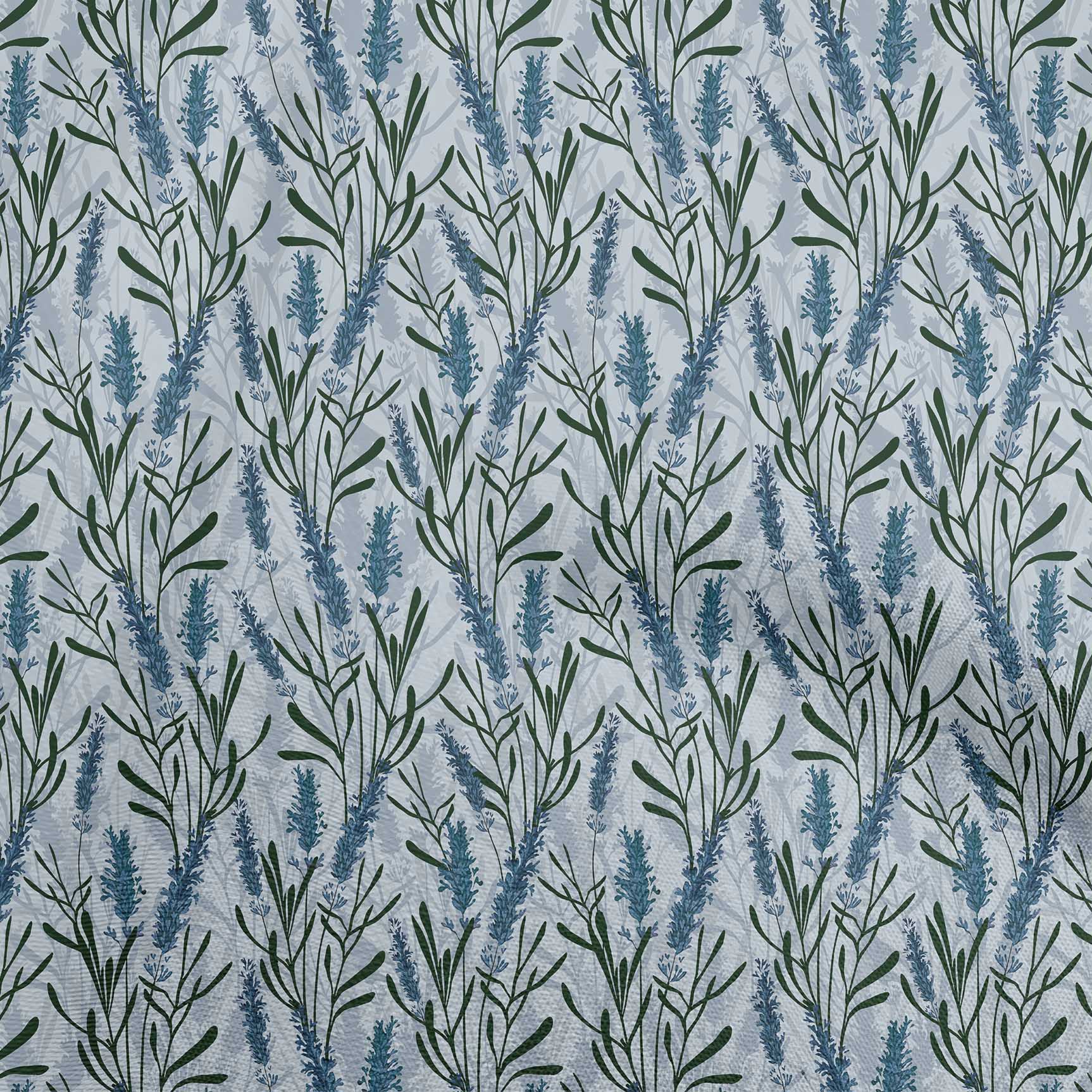 

OneOone Cotton Flex Grey Fabric Floral Diy Clothing Тканина для стьобання Тканина з принтом на ярди 40 дюймів 42 Inch Wide - Viscose Chiffon чирок синього кольору