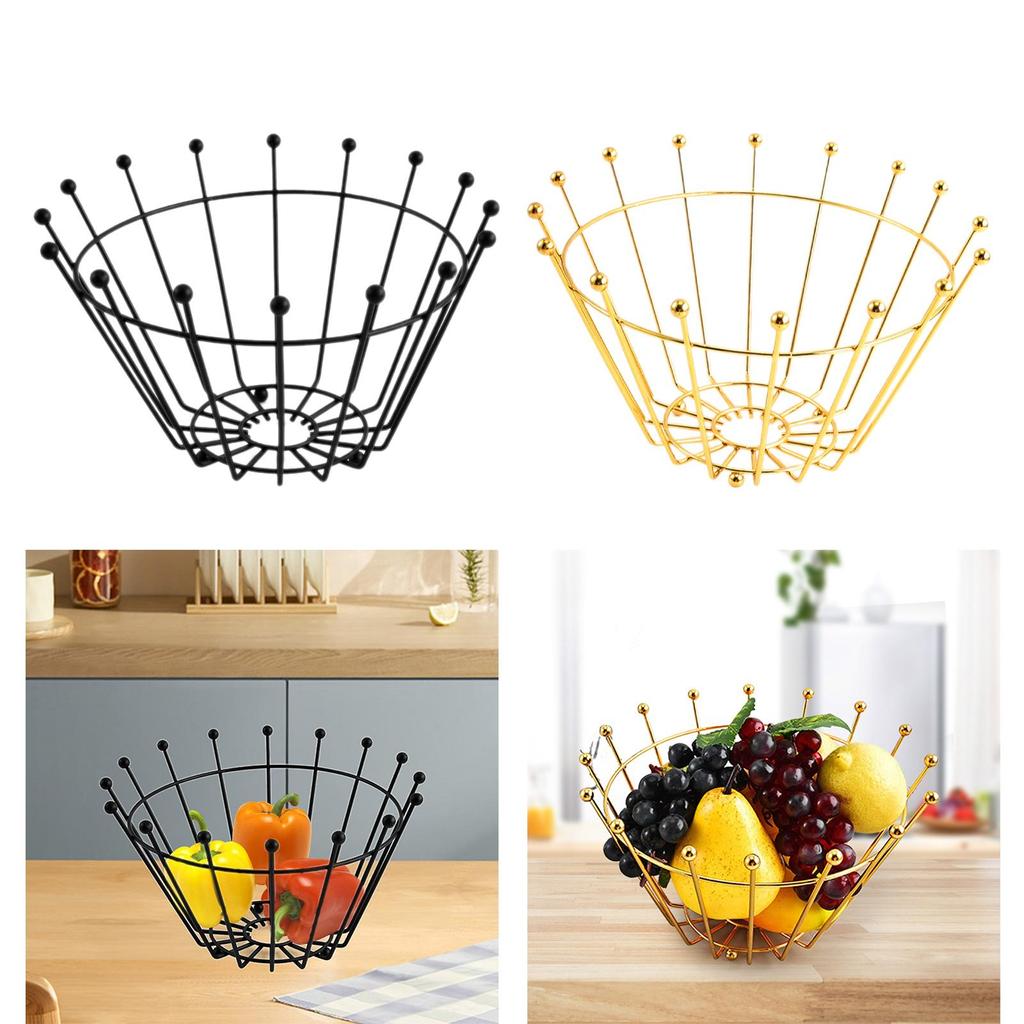 Fruit Storage Basket Bread Basket Fruit Bowl for Farmhouse Home