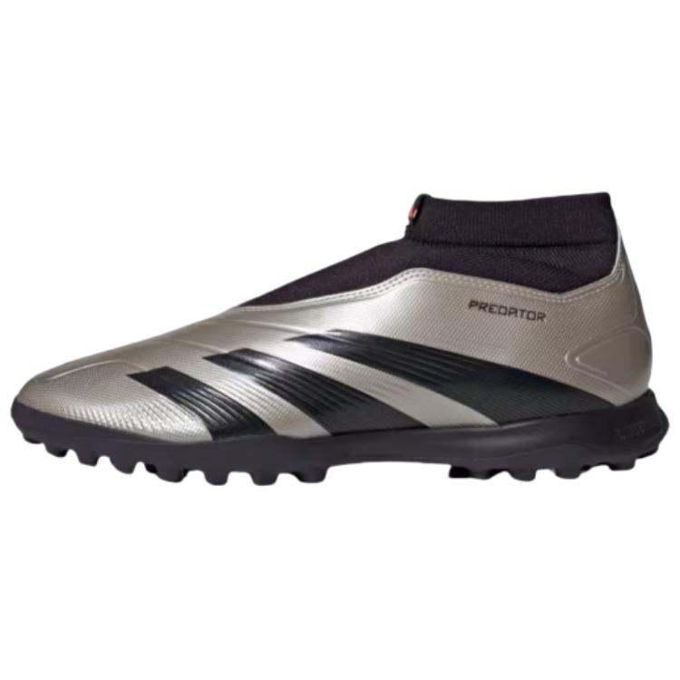 

новые Adidas Predator League Laceless Turf Platinum Metallic Aurora Black Turbo 44
